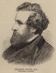 Charles Gilpin, MP (gravür) by English School