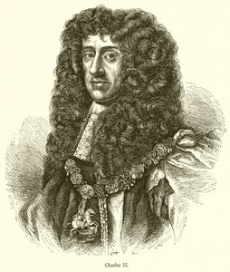 II. Charles by English School