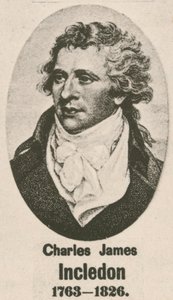 Charles James Incledon (gravür) by English School