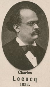 Charles Lecocq (gravür) by English School