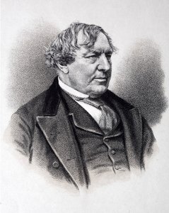 Charles Lever, İrlandalı romancı (gravür) by English School