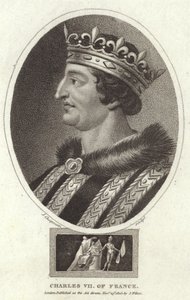 Fransa Charles VII by English School
