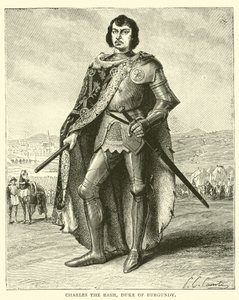 Döküntü Charles, Burgonya Dükü by English School