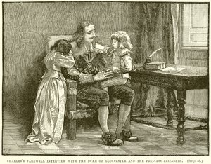Charles Farrell Gloucester Dükü ve Prenses Elizabeth ile Röportaj by English School