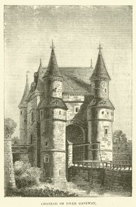 Lille Geçidi Şatosu (gravür) by English School