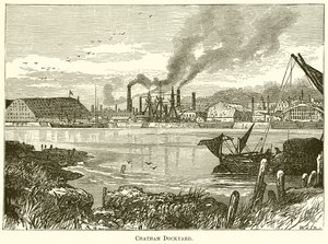 Chatham Tersanesi by English School