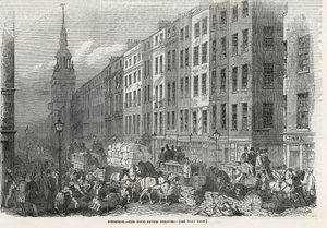 Cheapside - ahşap kaplama kaldırıldı by English School