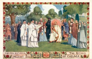 Chelsea Tarihsel Yarışması 1908, Chelsea Sinodu (renkli taş) by English School