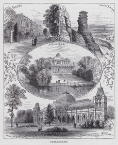 Cheltenham (gravür) by English School