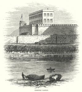 Chester Kalesi (gravür) by English School