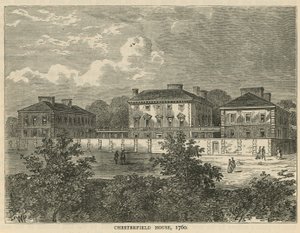 Chesterfield Evi, 1760 by English School