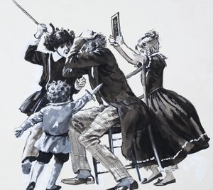 Saldıran çocuklar by English School
