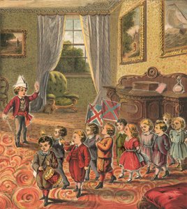 Asker oynayan çocuklar by English School