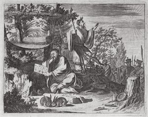 Çin Kutsal Adamları, Çin Büyükelçiliği açıklamasından bir örnek, 1690 by English School