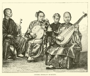 Çinli gezgin müzisyenler by English School