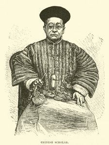 Çinli bilgin by English School