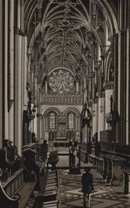 Christ Church Katedrali, Oxford (lito) by English School