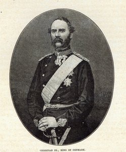 Christian IX, Danimarka Kralı by English School