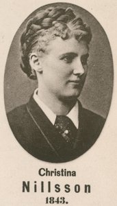 Christina Nillsson (gravür) by English School