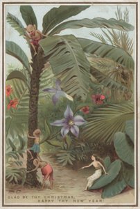 Noel kartı (chromolitho) by English School
