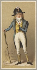 Noel kartı (chromolitho) by English School