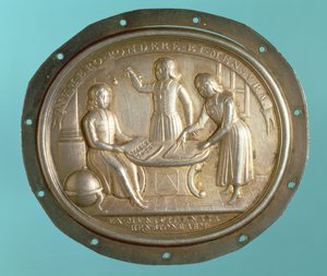 Christs Hastanesi Okul Rozeti (metal) by English School