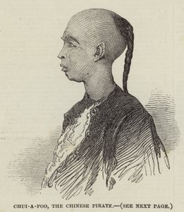 Chui-A-poo, Çinli Korsan (gravür) by English School
