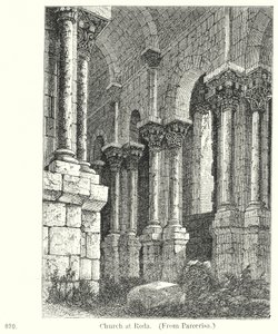 Roda Kilisesi (gravür) by English School