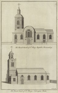 St Mary Magdalen Kilisesi, Bermondsey ve St Mary Kilisesi, Newington Butts