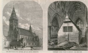St Michael ve All Angels Kilisesi, Shoreditch by English School