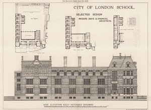 Londra Şehri Okulu; yan yükseklik by English School