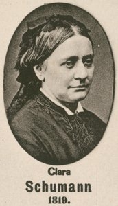 Clara Schumann (gravür) by English School