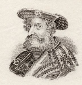 Claudius Ptolemaeus veya Ptolemy, 1825 (gravür) by English School
