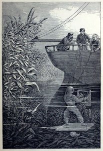 Vidayı Temizlemek, Dalgaların Altından veya Derin Sulara Dalmak, pub. 1887. by English School