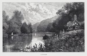 Cliefden (gravür) by English School