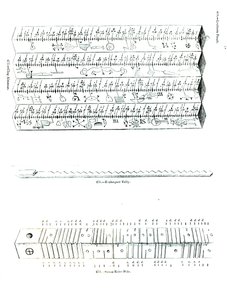 Clog Almanak, Exchequer Tally ve Saxon Reive Pole by English School