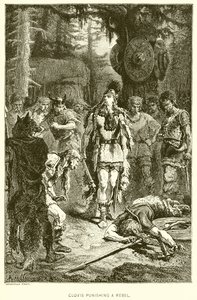 Bir Asiyi Cezalandıran Clovis by English School