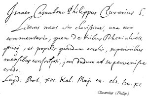 Cluverius (Philip) by English School