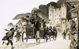 Bir şehre giren antrenör by English School