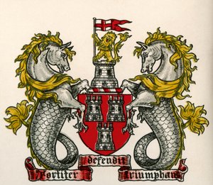 Arması, Newcastle-on-Tyne, İngiltere by English School