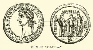 Caligula Madeni Parası by English School