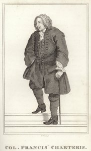 Albay Francis Charteris by English School