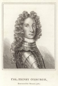 Albay Henry Oxburgh, İhanetten İnfaz Edildi, 1716 by English School