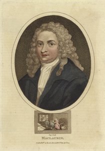 Colin MacLaurin (bakır gravür) by English School