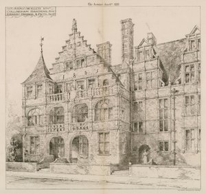 Collingham Bahçeleri, Kensington, Londra by English School