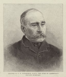 Colonel A C F Fitzgeorge, HRH Cambridge