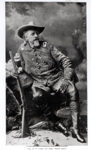 Buffalo Bill olarak da bilinen Albay William Frederick Cody, 1903 by English School