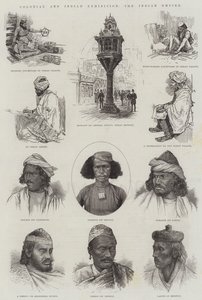 Koloni ve Hint Sergisi, Hint İmparatorluğu (gravür) by English School