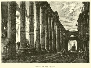 San Lorenzo Sütunları by English School