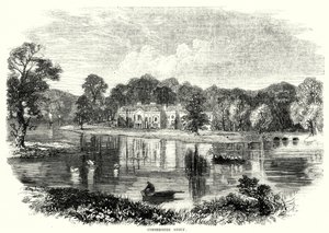 Combermere Manastırı (gravür) by English School